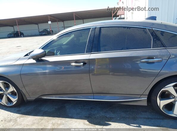 1HGCV1F91JA079511 2018 HONDA ACCORD Gray სალონის 360-გრადუსიანი ხედი