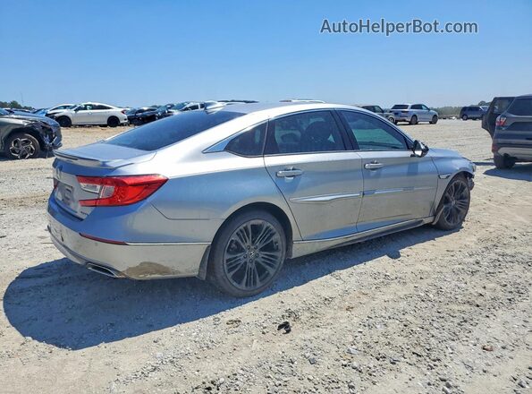 1HGCV1F91JA204944 2018 HONDA ACCORD Silver Rear right