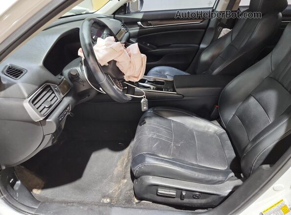 1HGCV1F92JA013677 2018 HONDA ACCORD Белый 