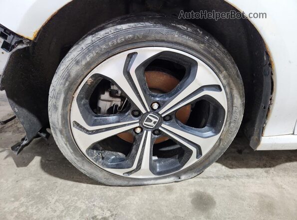 1HGCV1F92JA013677 2018 HONDA ACCORD Белый 