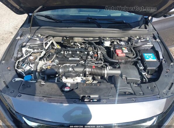1HGCV1F92JA105808 2018 HONDA ACCORD Gray Widok z tyłu