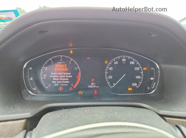1HGCV1F96JA026268 2018 HONDA ACCORD Черный Вид щитка приборов