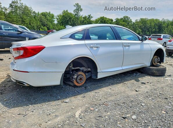 1HGCV1F97JA144068 2018 HONDA ACCORD White Trasero derecho