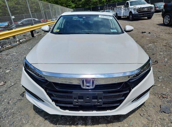 1HGCV1F97JA144068 2018 HONDA ACCORD White Vista frontal