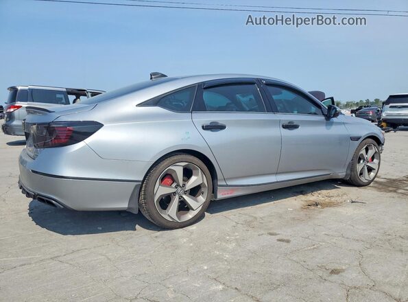 1HGCV1F97JA204995 2018 HONDA ACCORD Silver Հետևի աջ