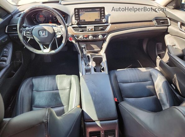 1HGCV1F99JA120693 2018 HONDA ACCORD Black Vista del salpicadero