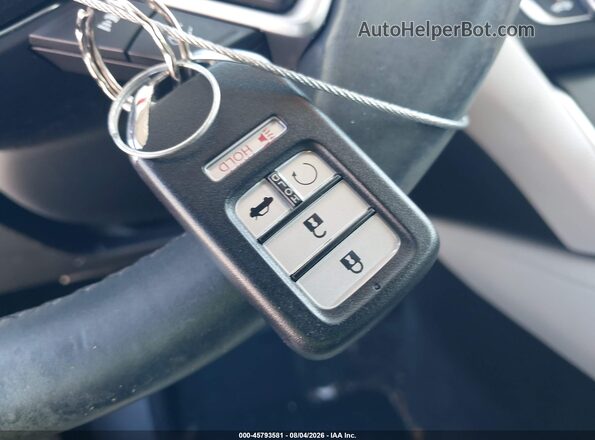 1HGCV1F9XJA018237 2018 HONDA ACCORD Red Dashboard view