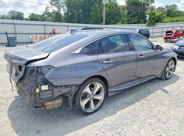 1HGCV1F9XJA034941 2018 HONDA ACCORD Charcoal Trasero derecho