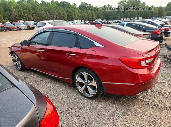1HGCV1F9XJA096162 2018 HONDA ACCORD Red Հետևի ձախ