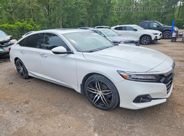 1HGCV1F9XMA803393 2021 HONDA ACCORD White წინა მარჯვენა