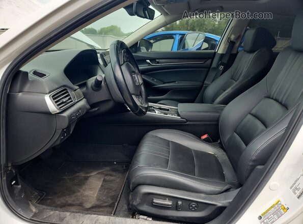 1HGCV1F9XMA803393 2021 HONDA ACCORD White წინა სალონის ხედი