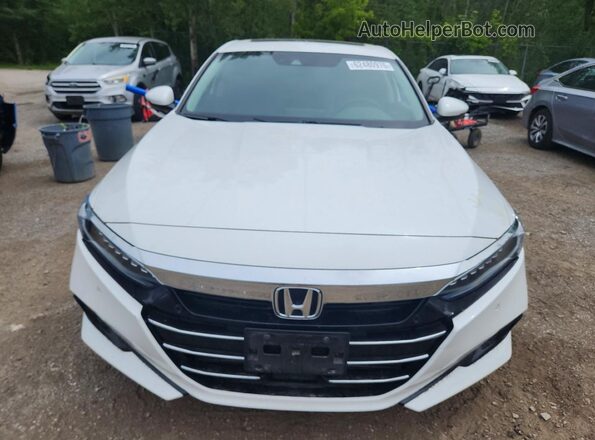 1HGCV1F9XMA803393 2021 HONDA ACCORD White წინა ხედი