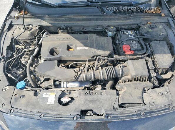 1HGCV2E30JA022199 2018 HONDA ACCORD Charcoal Vista interior trasera