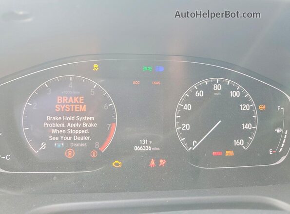 1HGCV2E3XJA044226 2018 HONDA ACCORD Black Սարքավորումների վահանակի տեսք