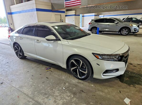 1HGCV2F30LA030630 2020 HONDA ACCORD White წინა მარჯვენა