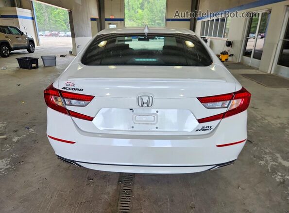 1HGCV2F30LA030630 2020 HONDA ACCORD White უკანა ხედი