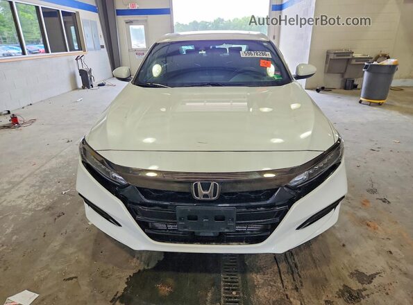 1HGCV2F30LA030630 2020 HONDA ACCORD White წინა ხედი