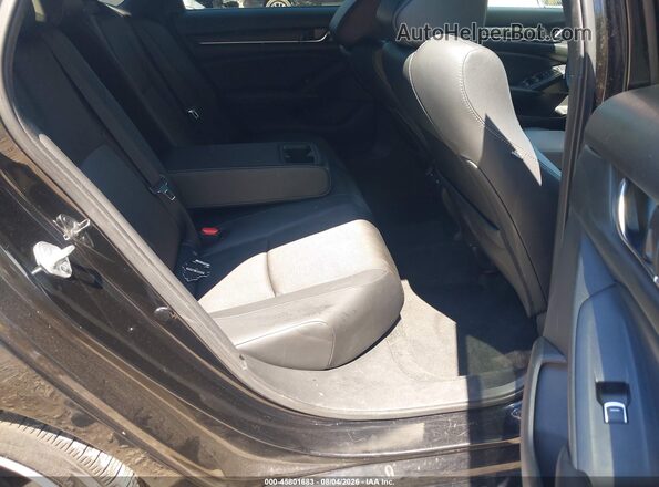 1HGCV2F30MA027065 2021 HONDA ACCORD Black VIN კოდის სტიკერის ხედი
