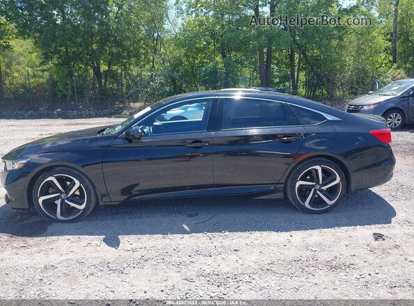 1HGCV2F30MA027065 2021 HONDA ACCORD Black სალონის 360-გრადუსიანი ხედი