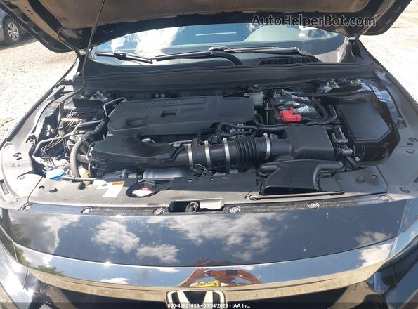 1HGCV2F30MA027065 2021 HONDA ACCORD Black უკანა ხედი