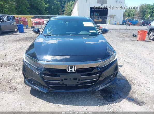 1HGCV2F30MA027065 2021 HONDA ACCORD Black ხელსაწყოთა პანელის ხედი