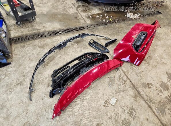 1HGCV2F31KA004939 2019 HONDA ACCORD Red Widok komory silnika