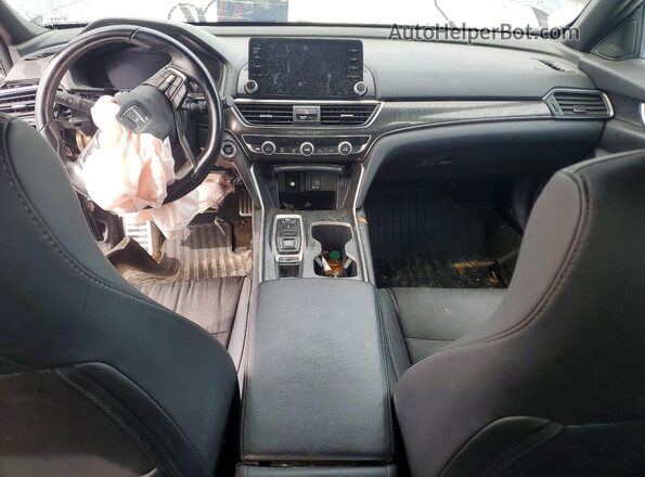 1HGCV2F31LA023671 2020 HONDA ACCORD Charcoal Widok deski rozdzielczej