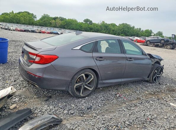 1HGCV2F31LA023671 2020 HONDA ACCORD Charcoal Tył prawy