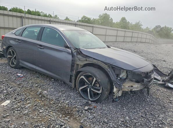 1HGCV2F31LA023671 2020 HONDA ACCORD Charcoal Przód prawy