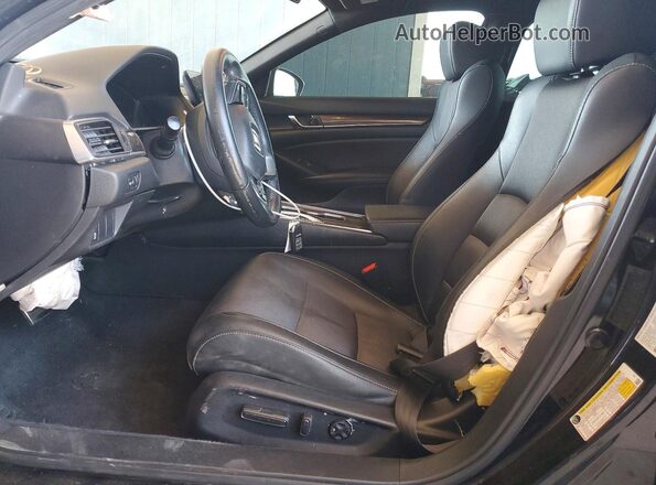 1HGCV2F31MA010470 2021 HONDA ACCORD Black Vista interior delantera