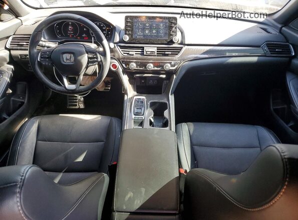 1HGCV2F31MA010470 2021 HONDA ACCORD Black Vista del salpicadero