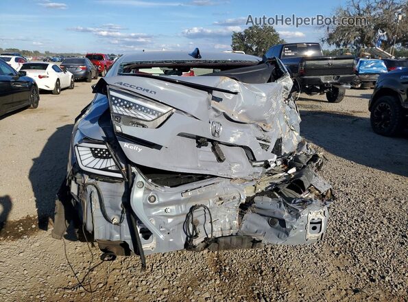 1HGCV2F31MA014096 2021 HONDA ACCORD Blue Widok z tyłu