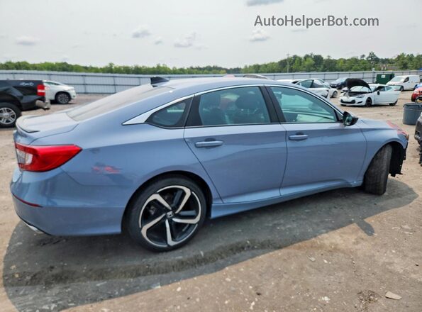 1HGCV2F31NA014858 2022 HONDA ACCORD Silver უკანა მარჯვენა