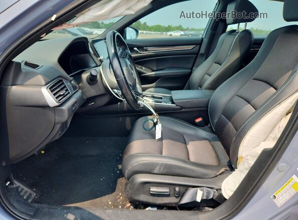 1HGCV2F31NA014858 2022 HONDA ACCORD Silver წინა სალონის ხედი