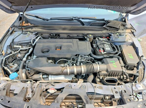 1HGCV2F31NA014858 2022 HONDA ACCORD Silver უკანა სალონის ხედი
