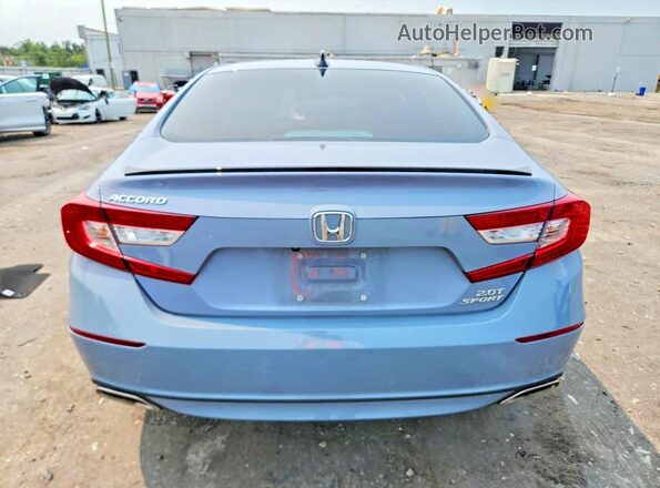 1HGCV2F31NA014858 2022 HONDA ACCORD Silver უკანა ხედი
