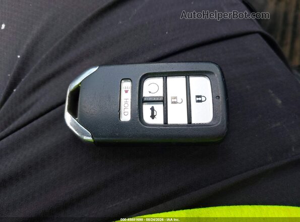 1HGCV2F32KA027954 2019 HONDA ACCORD Blue Widok deski rozdzielczej