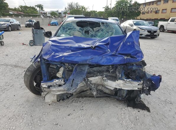 1HGCV2F32MA024586 2021 HONDA ACCORD Blue წინა ხედი