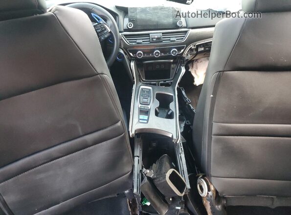 1HGCV2F32MA024586 2021 HONDA ACCORD Blue წინა პანელის ხედი