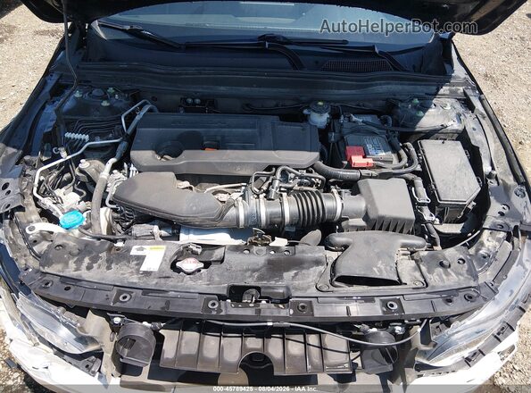1HGCV2F32NA004887 2022 HONDA ACCORD Black Вид ззаду