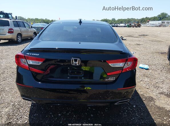 1HGCV2F32NA004887 2022 HONDA ACCORD Black 