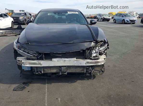 1HGCV2F33JA004715 2018 HONDA ACCORD Black Vista frontal