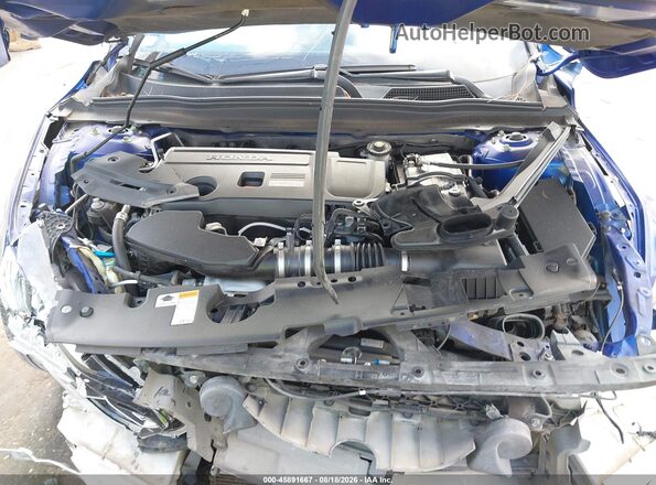 1HGCV2F33JA019926 2018 HONDA ACCORD Blue Vista trasera