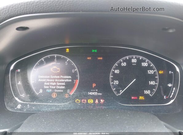 1HGCV2F33JA019926 2018 HONDA ACCORD Blue Vista de los asientos traseros