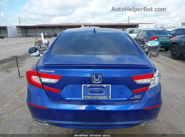 1HGCV2F33JA019926 2018 HONDA ACCORD Blue 