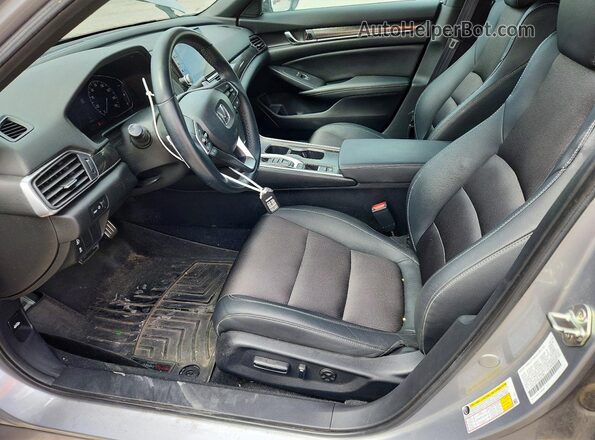 1HGCV2F33KA021869 2019 HONDA ACCORD Silver Vista interior delantera