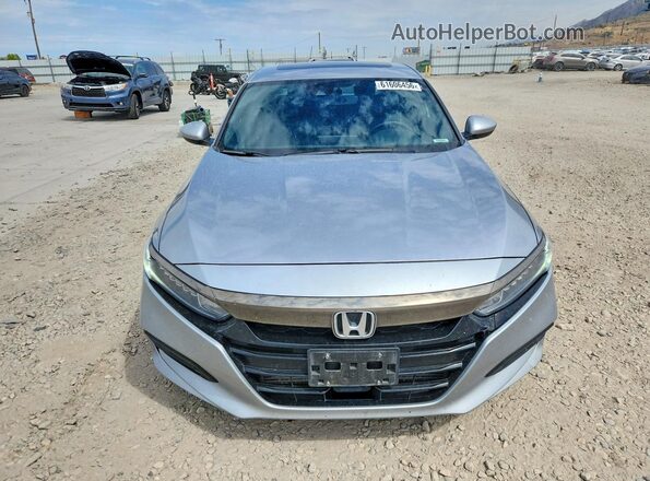 1HGCV2F33KA021869 2019 HONDA ACCORD Silver Vista frontal