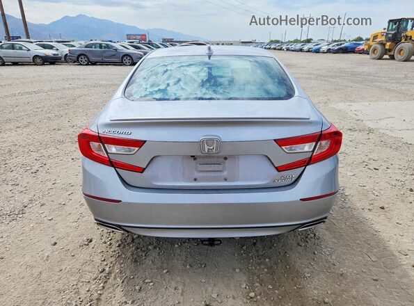 1HGCV2F33KA021869 2019 HONDA ACCORD Silver Vista trasera