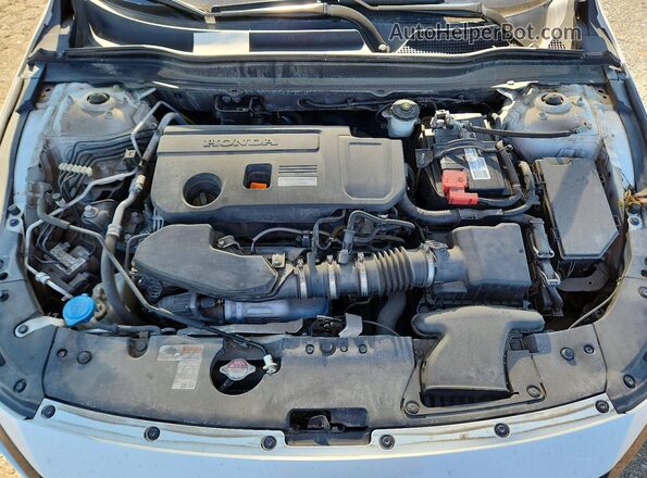 1HGCV2F33KA024061 2019 HONDA ACCORD White უკანა სალონის ხედი