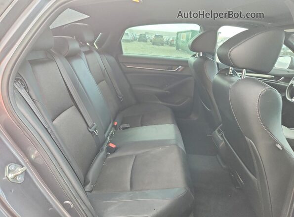 1HGCV2F33LA020772 2020 HONDA ACCORD Gray Rear seats view